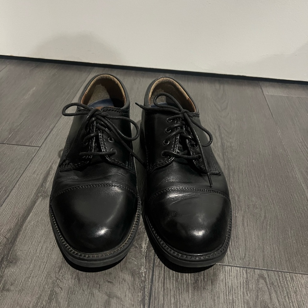 Classic Black Leather Men's Shoes